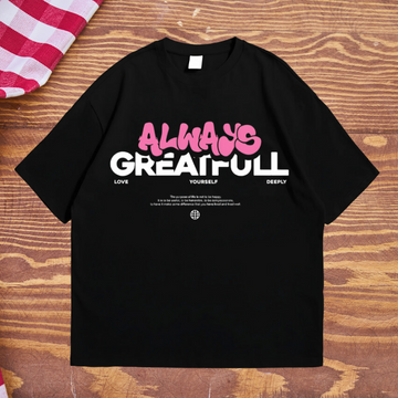 Premium Women's Greatfull Oversized Tee