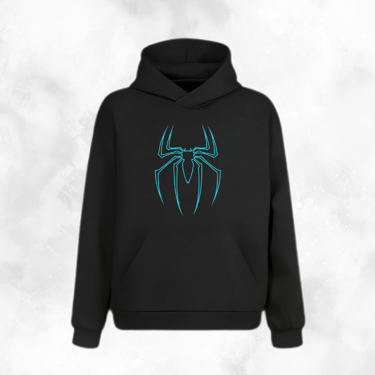 Premium Aqua Spider Hoodie